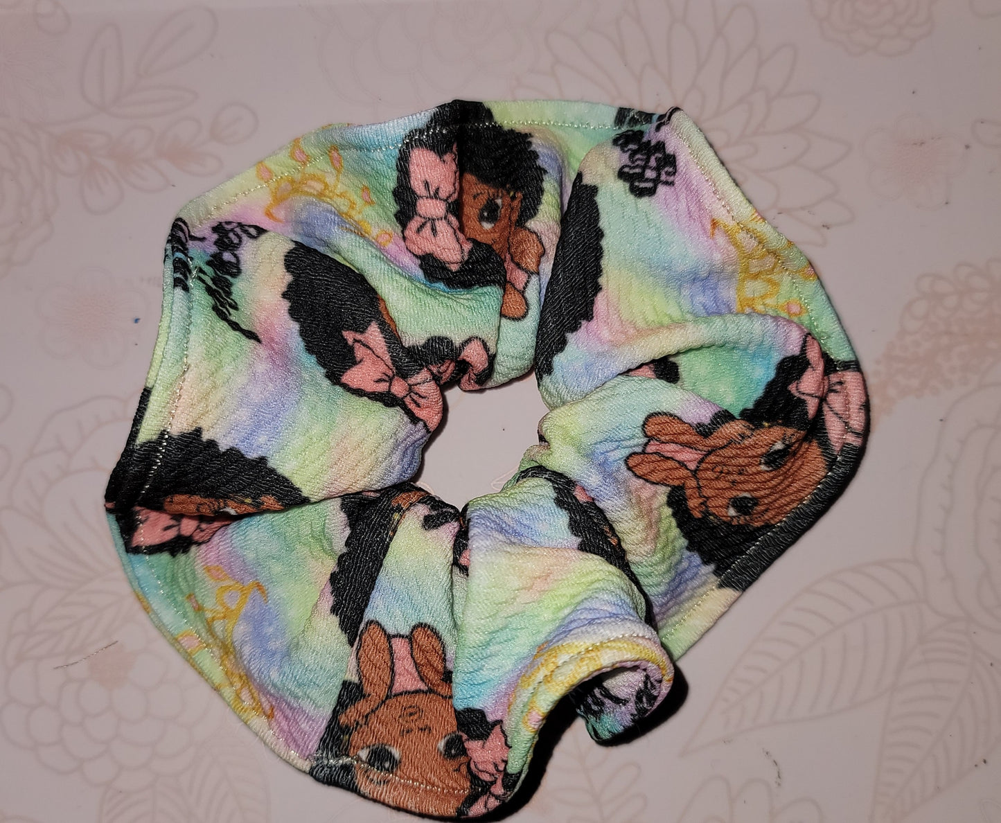 Black Princess scrunchie