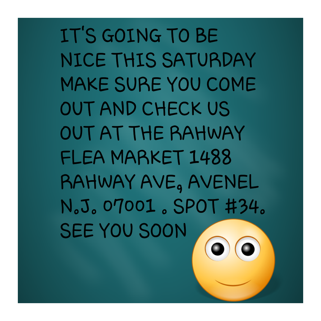 Flea market alert