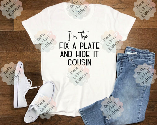 Fix a Plate Cousin